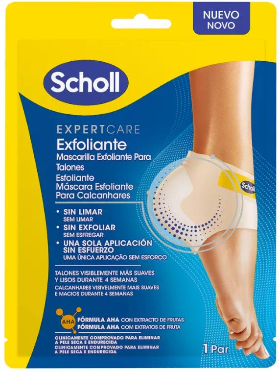 Scholl Expert Care exfoliërend hielmasker 1 paar