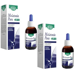 ESI Pure Melatonin 1.9mg Drops 2x50 ml