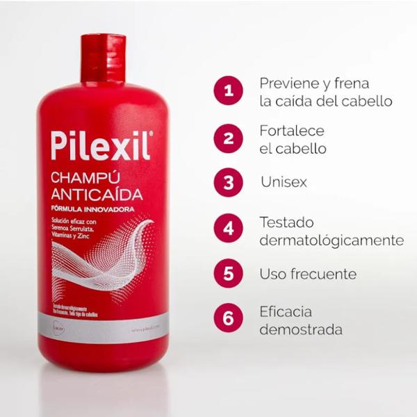 Pilexil Anti-Haarausfall-Shampoo 2x900 ml