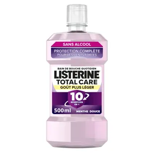 Collutorio Listerine Total Care 10 in 1 Gusto più leggero 500 ml