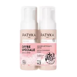 Patyka Duo Mousse Nettoyante Detox