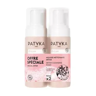 Patyka Duo Mousse Detergente Detox