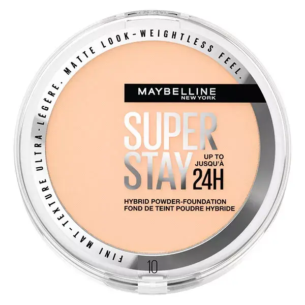 Maybelline New York Superstay 24h Fond de Teint Poudre Hybride N°10 9g