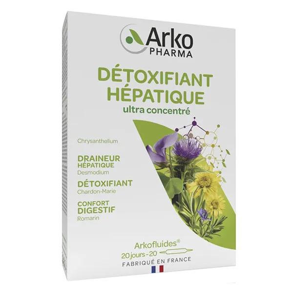 Arkofluides desintoxicación hepática Bio 20 Bombillas