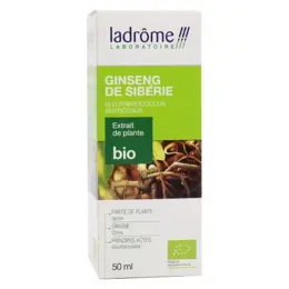 Ladrôme Extraits de Plantes Fraîches Ginseng de Sibérie Eleuthérocoque Bio 50ml