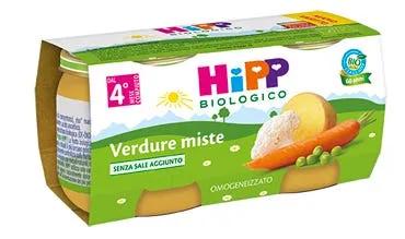 Hipp Biologico Omogeneizzato Verdure Miste 2 x 80 g