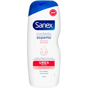 Sanex Cuidado Experto Gel de Ducha Urea Nutritivo 600 ml