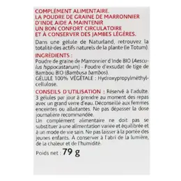 Naturland Marronnier d'Inde Bio 150 végécaps