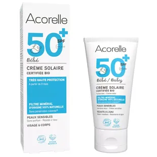 Baby Sun Cream SPF50 + BIO Acorelle 50ml