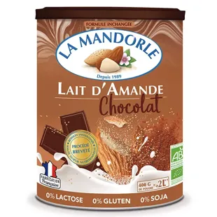 La Mandorle Latte di Mandorla Istantaneo in Polvere Cioccolato Bio 400g