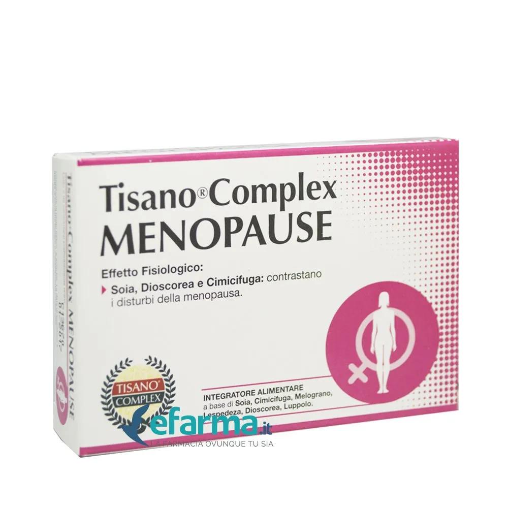 Tisanoreica Tisano Complex  Menopause Integratore Menopausa 30 Compresse