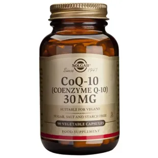 Solgar Coenzyme Q-10 30 Mg 90 Vegetable Capsules