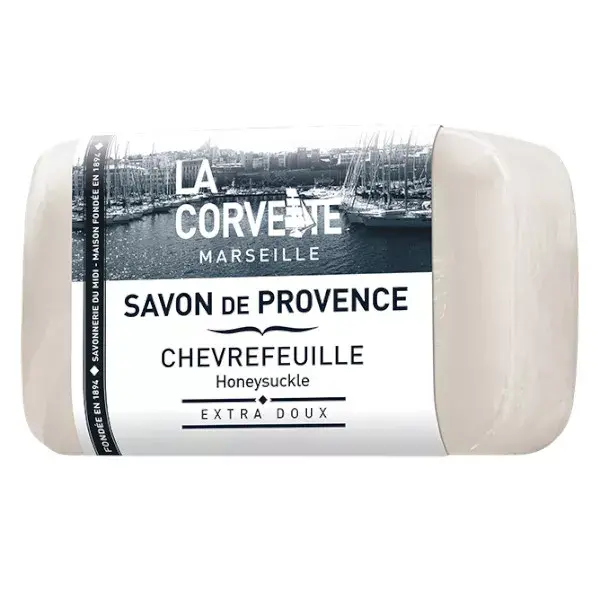 La Corvette Marseille Soap of Provence Honeysuckle Filmed 100g