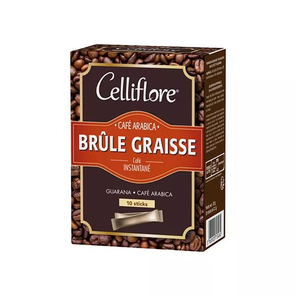 Celliflore Café Instantáneo Arabica Quema-Grasa 10 Sobres