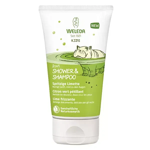 Weleda 2 in 1 Lime Shower Gel & Shampoo for Kids 150ml 