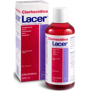 Lacer Chlorhexidine Mouthwash 500 ml