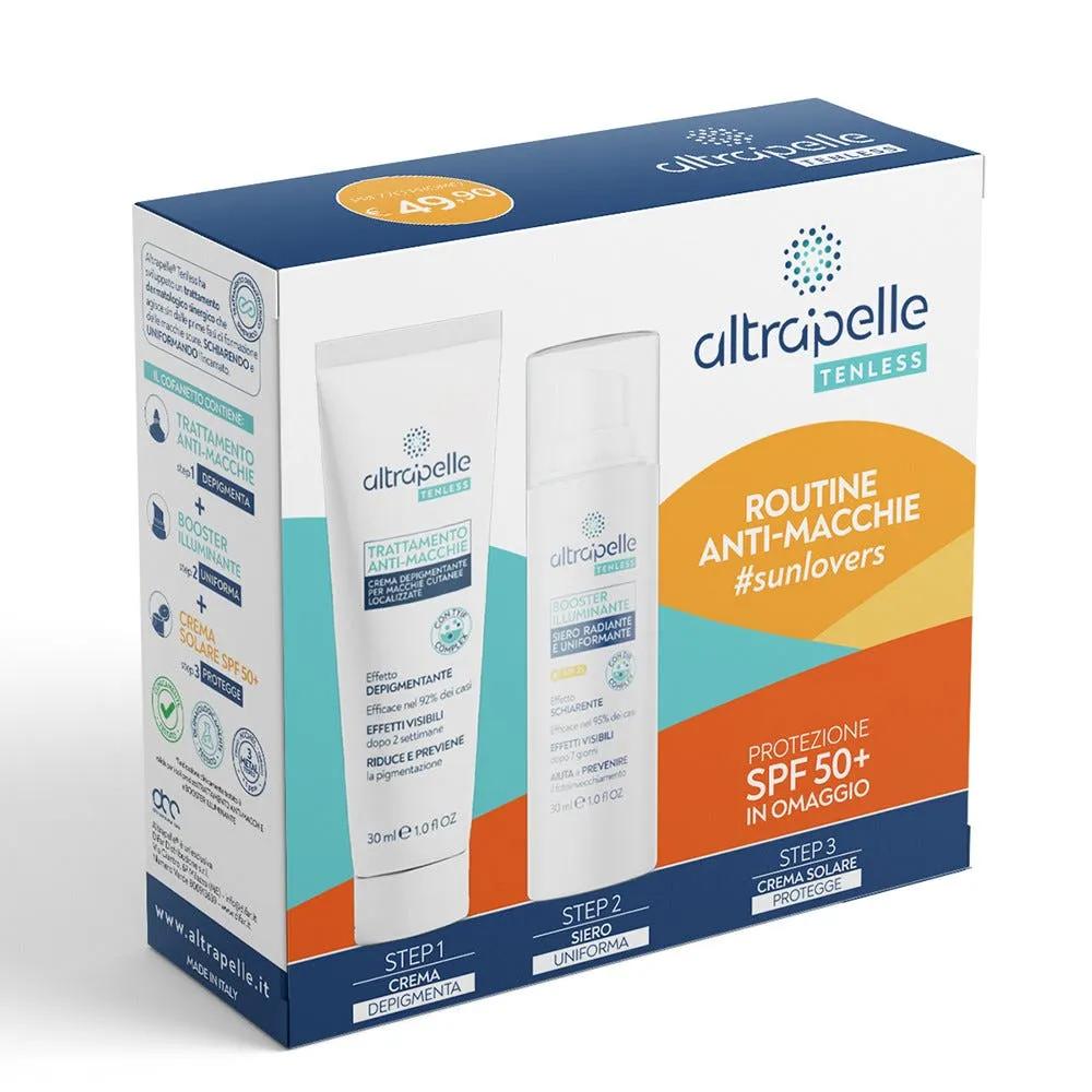 AltraPelle Tenless Radiance Cofanetto Routine Anti-Macchie con Solare