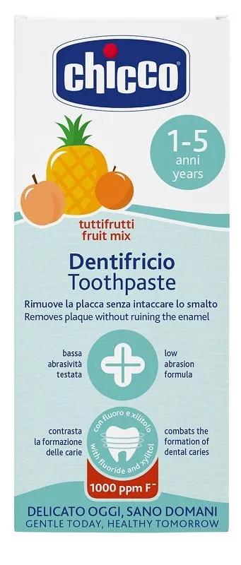 Chicco Dentifricio Per Bambini Tutti I Frutti 1-5 Anni 50 ml