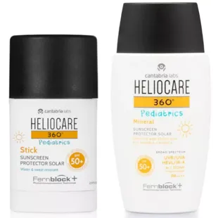 Heliocare 360 Pediatric Stick SPF50+ 25 gr + Mineral SPF50+ 50 ml