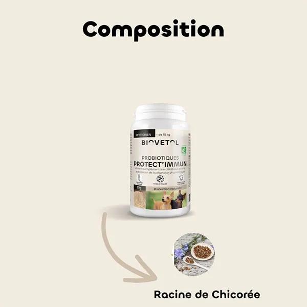 Vetobiol Probiotiques Protect'Immun Perros Pequeños Bio 25g
