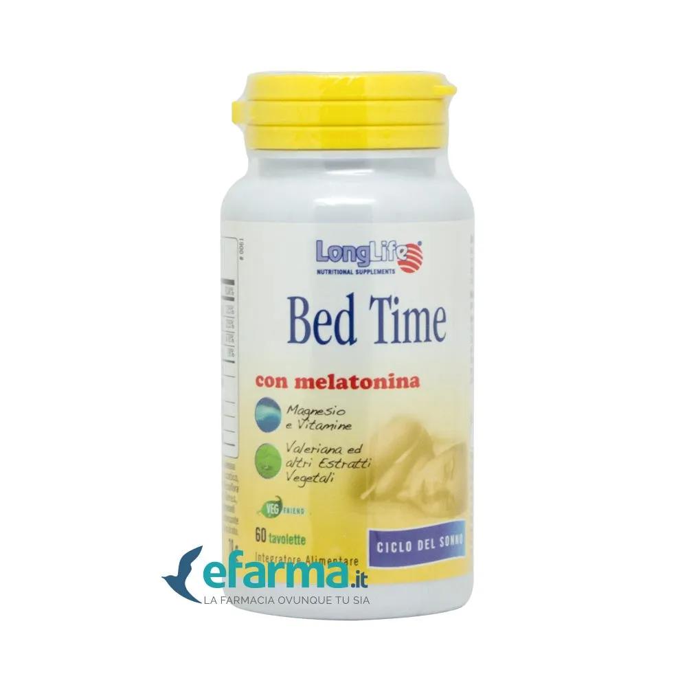 LongLife Bed Time Integratore Sonno 60 Tavolette