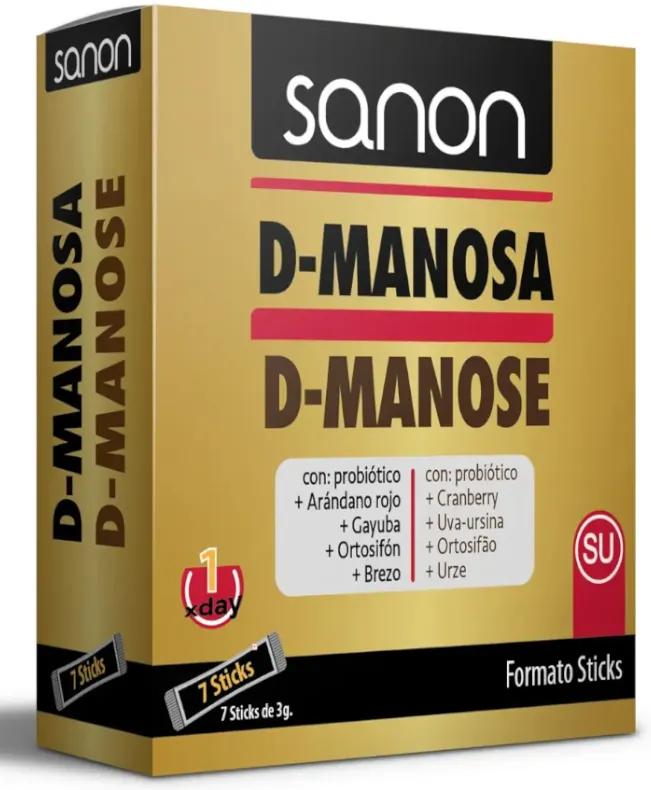 Sanon D-Mannose 7 bâtonnets