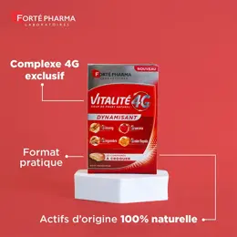 Forté Pharma Vitalité 4G Dynamisant Energie 30 Comprimés à croquer