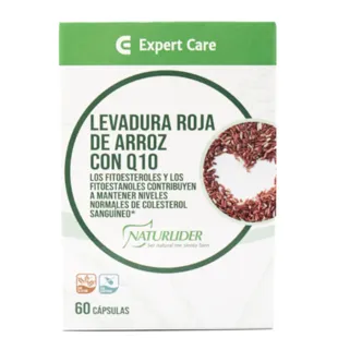 Naturlider Red Yeast Rice Q10 60 Capsules VegCaps