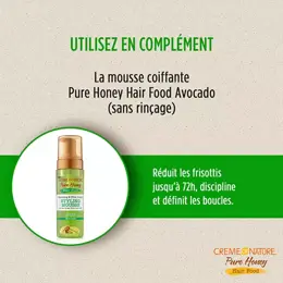 Creme of Nature Pure Honey Hair Food Avocado Crème coiffante 326ml