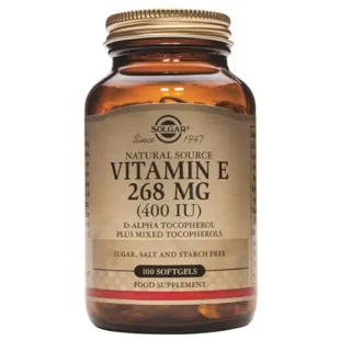 Solgar vitamin E 400 IU 268 mg 0 c