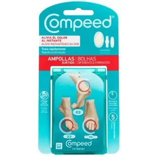 Compeed blisters assortment 3 sizes 5 units