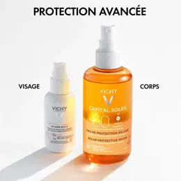 Vichy Capital Soleil Eau de Protection Solaire Hâle Sublimé SPF50 200ml