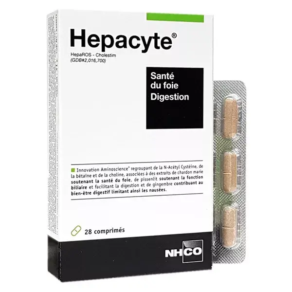 NHCO Hepacyte 28 comprimés