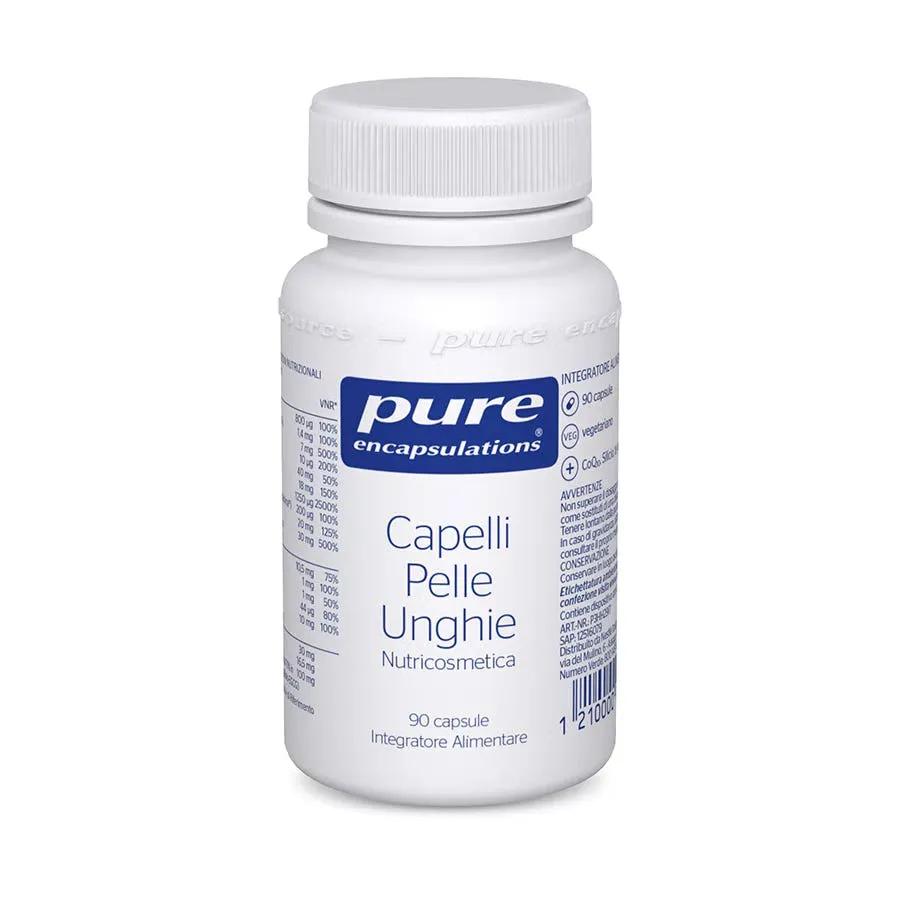 Pure Encapsulations Integratore Per Capelli, Pelle e Unghie 90 Capsule