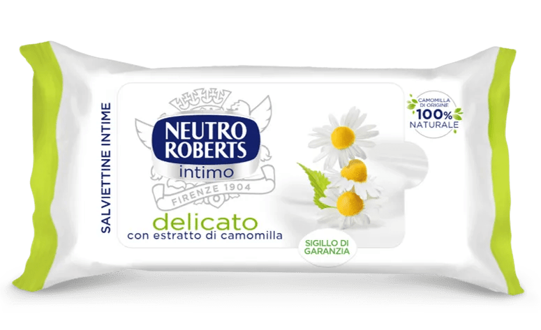 Neutro Roberts Intimo Delicato  Salviettine Intime 12 Pezzi