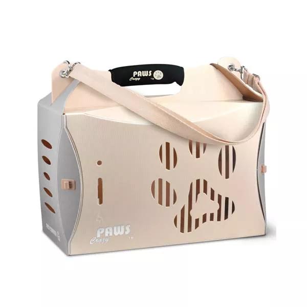 Trasportino Pieghevole Cane Beige