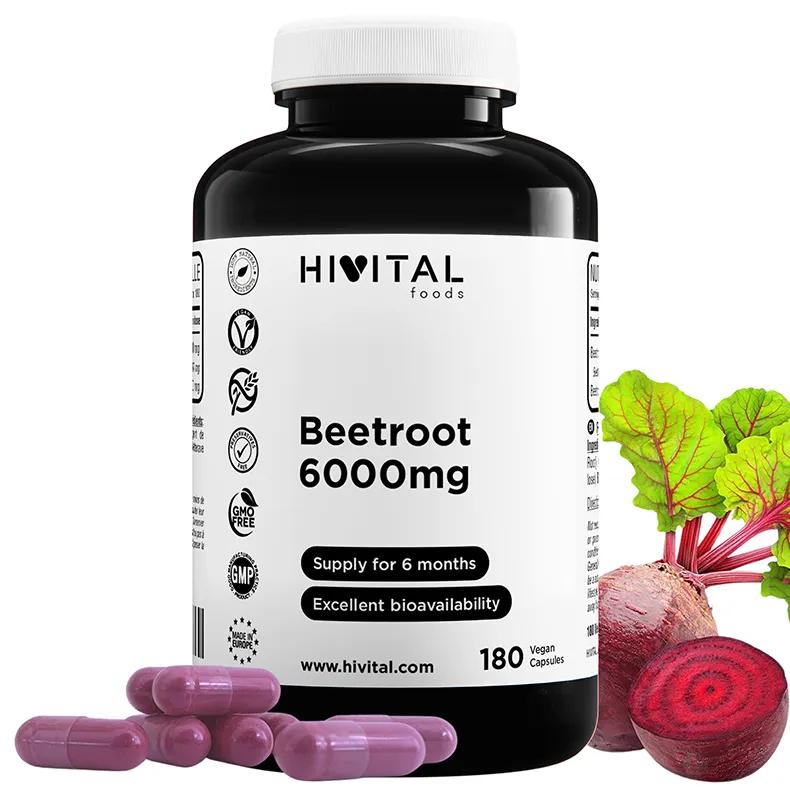 Hivital Beetroot 6000 mg 180 Vegan Capsules