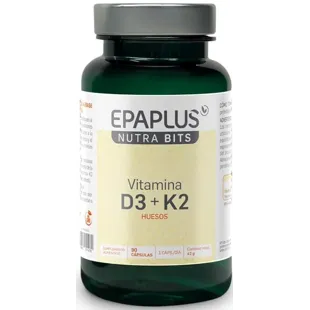 Epaplus Nutra Bits Vitamin D3+K2 90 Capsules