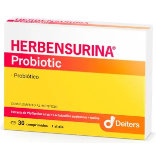 Herbensurina Probiotic 30 Comprimidos