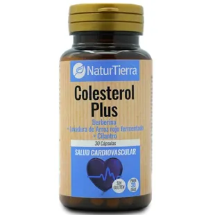 Naturtierra Cholesterol Berberine + Fermented Red Rice Yeast + Coriander 30 Capsules