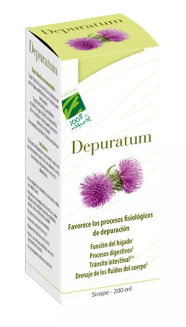 100% Natural depuratum Xarope 200ml