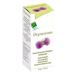 100% Natural Depuratum Sirope 200 ml