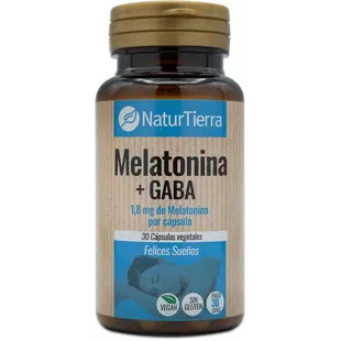 NaturTierra Melatonin 30 Vegetable Capsules