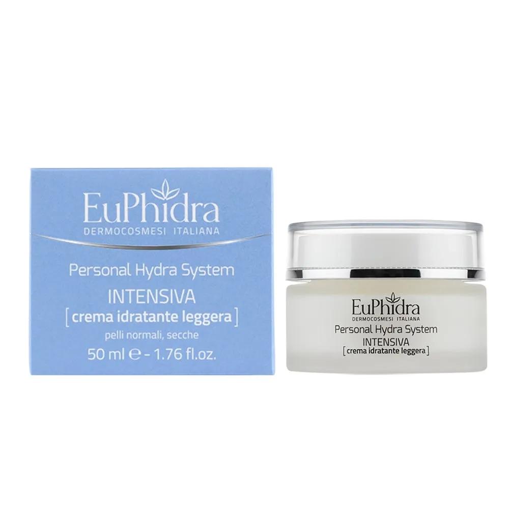 EuPhidra Intensiva Crema Idratante Leggera per Pelli Normali e Secche 50ml