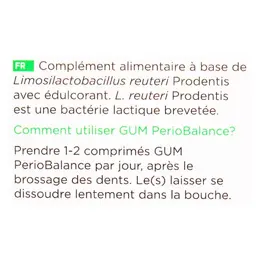 Gum Complément Alimentaire PerioBalance 30 comprimés