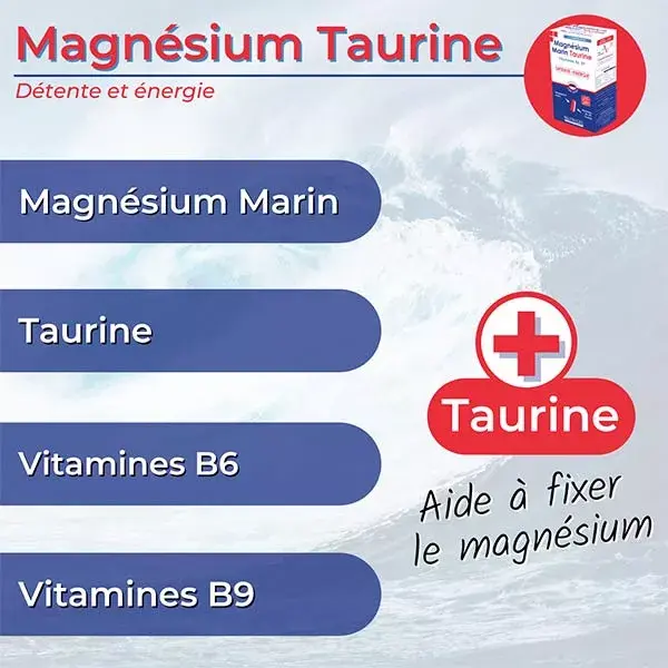 Nutrigée Magnesio Marino Taurina 30 comprimidos 