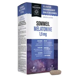 Dayang Sommeil Mélatonine 1,9mg 30 comprimés