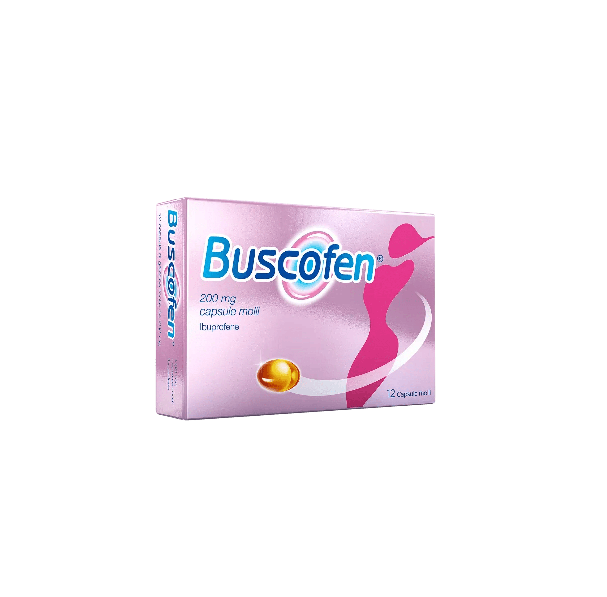 Buscofen 200 mg Ibuprofene Analgesico 12 Capsule Molli