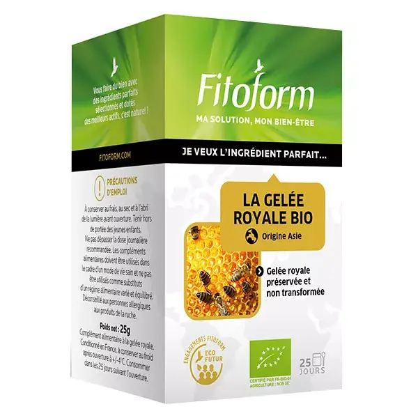 Fitoform Organic French Royal Jelly 10g