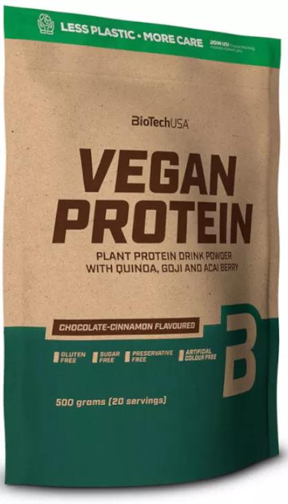 Biotech Usa Vegan Protein Chocolat-Cannelle 500 gr